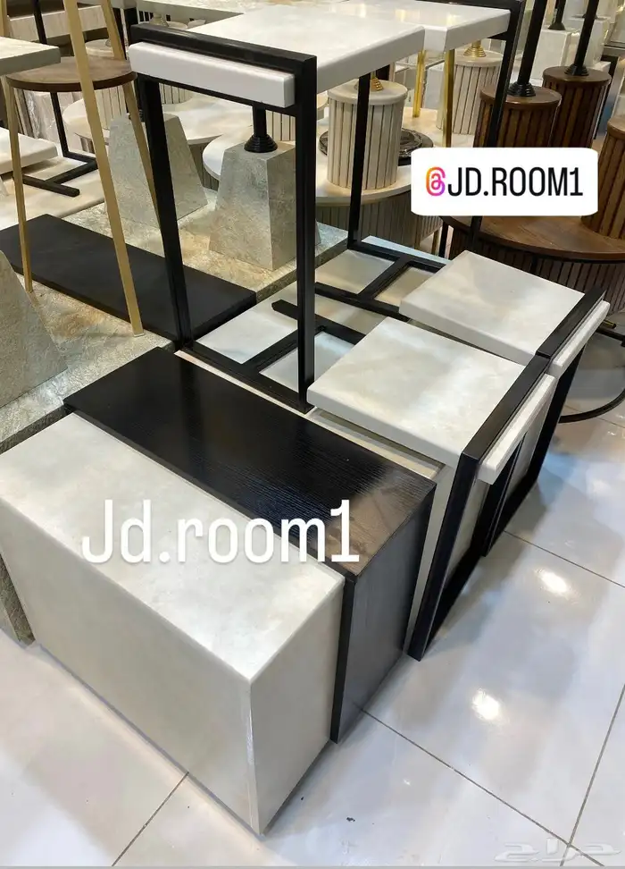 طاولات بديل الحجر 8