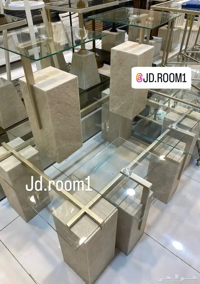 طاولات بديل الحجر 0