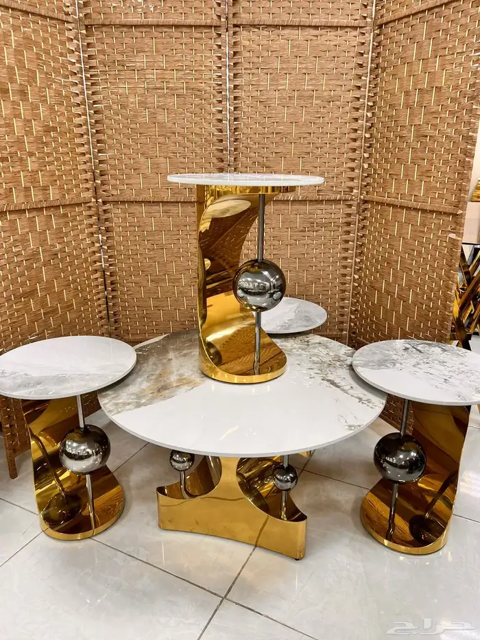 طاولات بديل الحجر 28