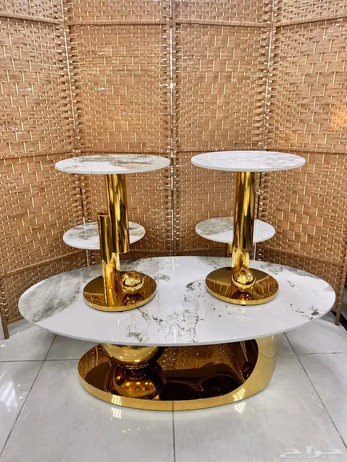 طاولات بديل الحجر 23