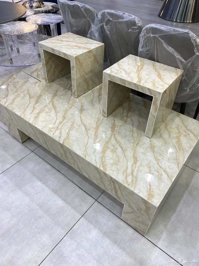 طاولات بديل الحجر 62