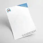 مطابع بزنز كارت ورق رسمي ستيكر فواتير فولدرات برشورات منيوم 3