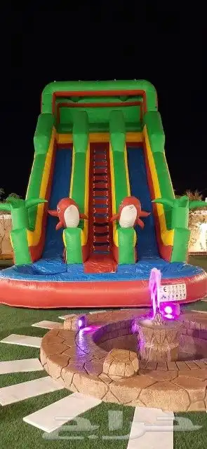العاب هوائية ملاعب صابونية زحليقات مائية 0