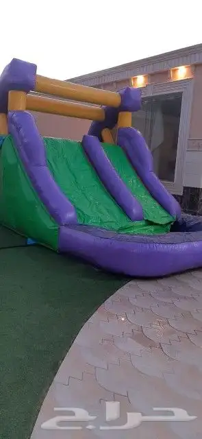 العاب هوائية ملاعب صابونية زحليقات مائية 5