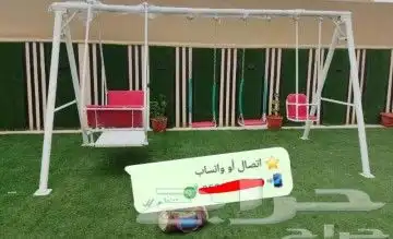 مرجيحه دواره نطاطه انجيلا ذلك حديد فلسطين كله في توصيل جاهز 9