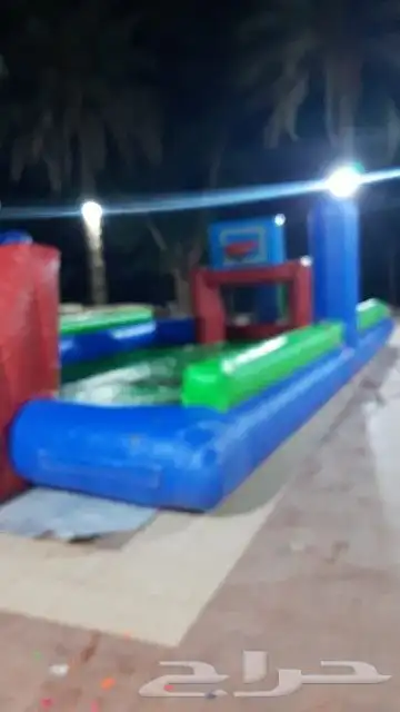 العاب هوائية ملاعب صابونية زحليقات مائية 2