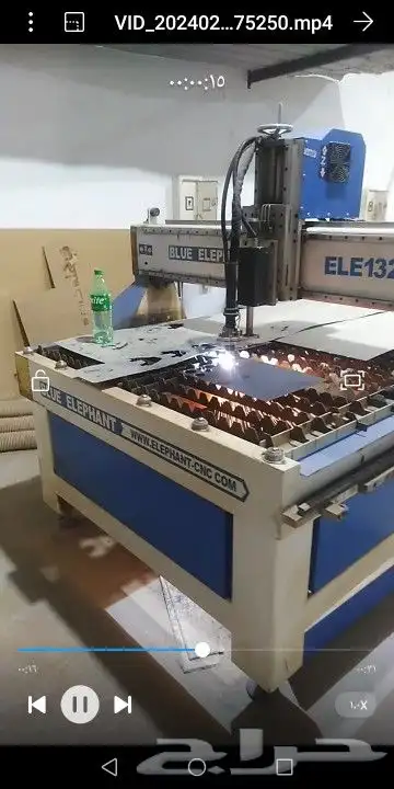 ماكينه بلازما cnc حديد 2