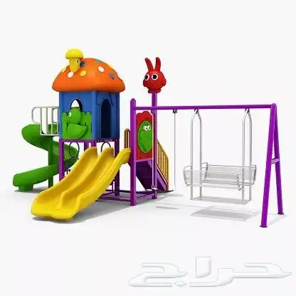 العاب خارجيه بألوان مختلفة واشكال جديده ومميزه للحدائق وروضا 38