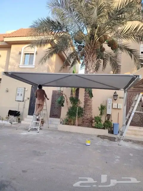 مظله سيارات جده فك نقل تركيب جميع انواع المظلات المعلقه جده 13
