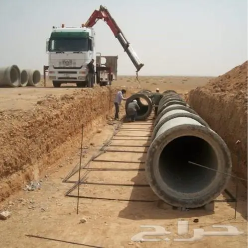 مقاول خرسانة تشطيب شبكات بنية تحتية هناجر 0