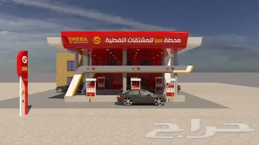 تصميم ديكورات محطات الوقود 6
