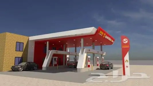 تصميم ديكورات محطات الوقود 4