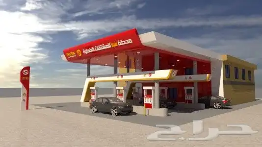 تصميم ديكورات محطات الوقود 2