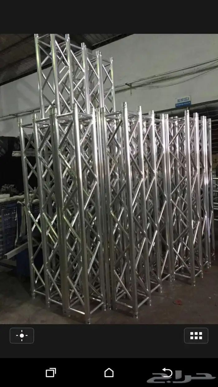 أعمال الحدادة الكريتال هناجر ومظلات وسواتر وتأسيس مصاعد 55