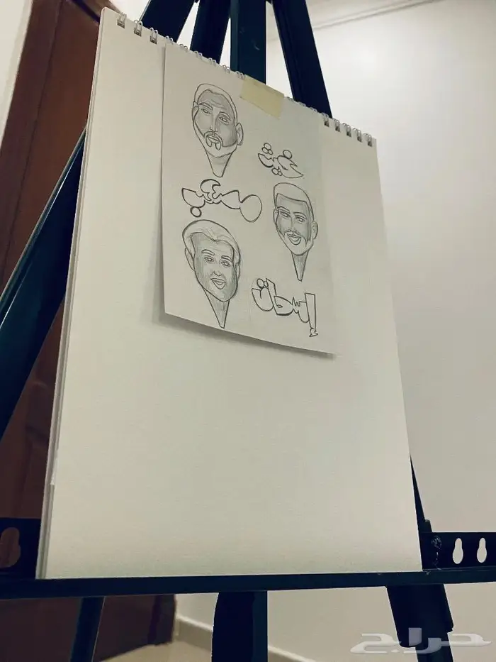 رسامه رسم اشخاص بورتريه وجرافيتي 9