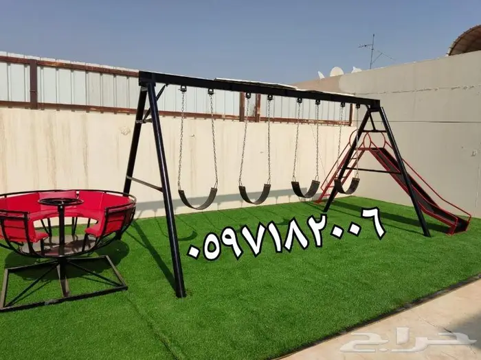 زين المكان بأحلى العاب مراجيح وملاهي زحليقة 22