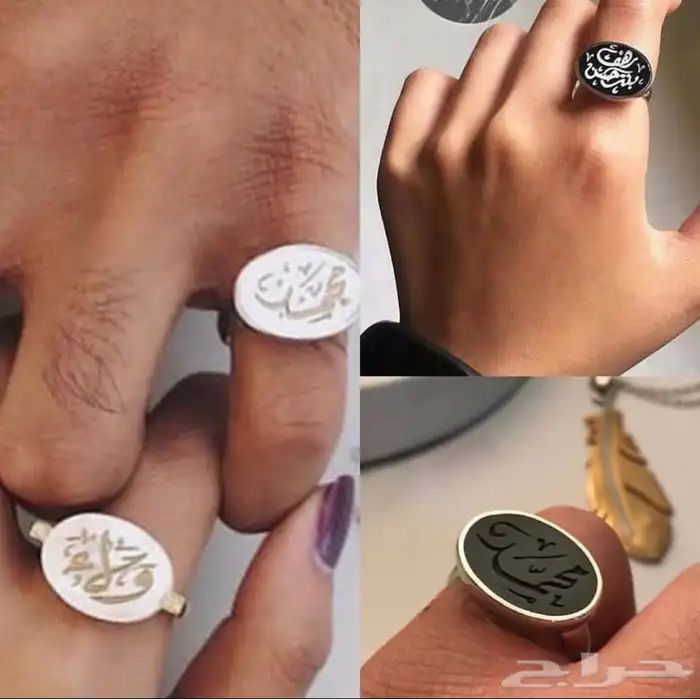خواتم فضه خالص رجالي ونسائي 3