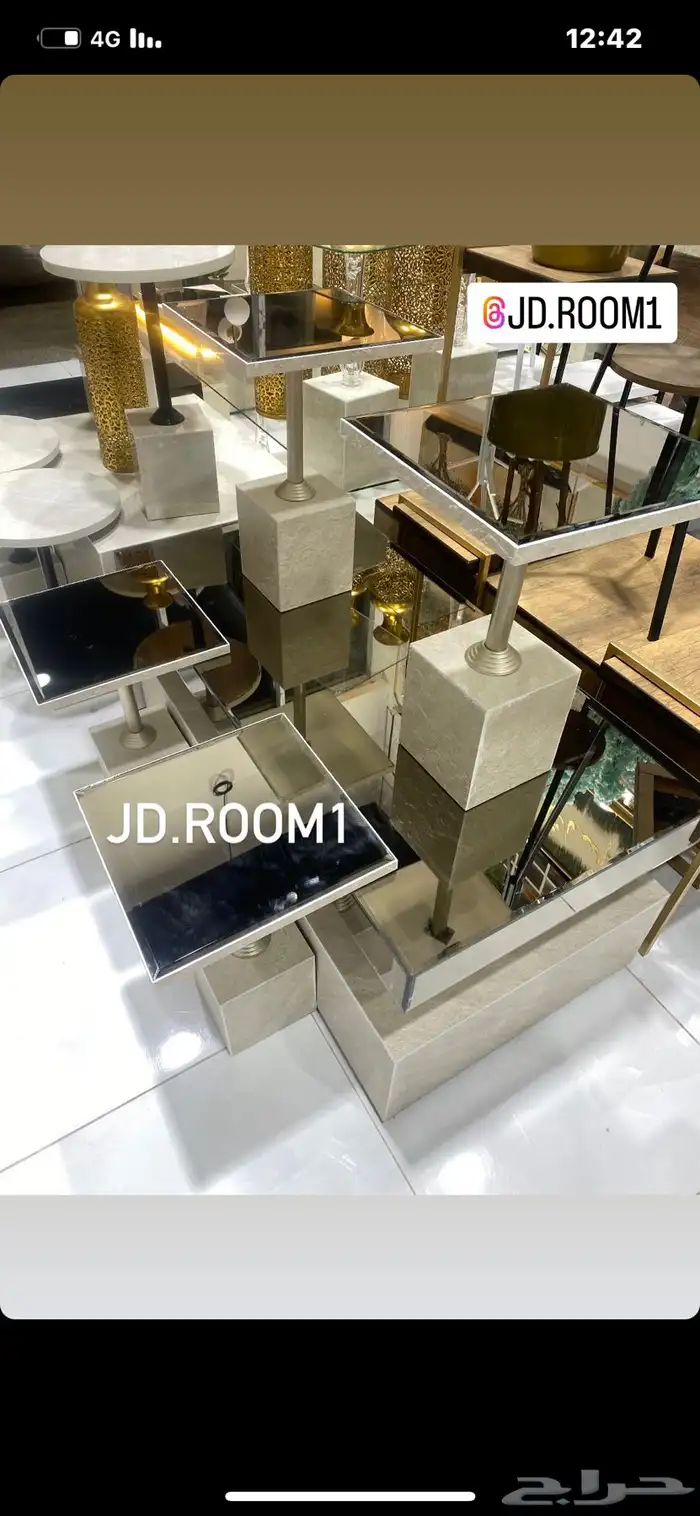 طاولات بديل الحجر 88