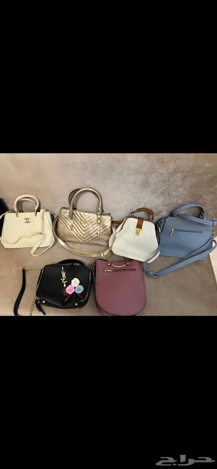 بيع شنطه نسائيه فيه الجديد وفي استخدام بسيط بيع مفرد وبيع ج 16