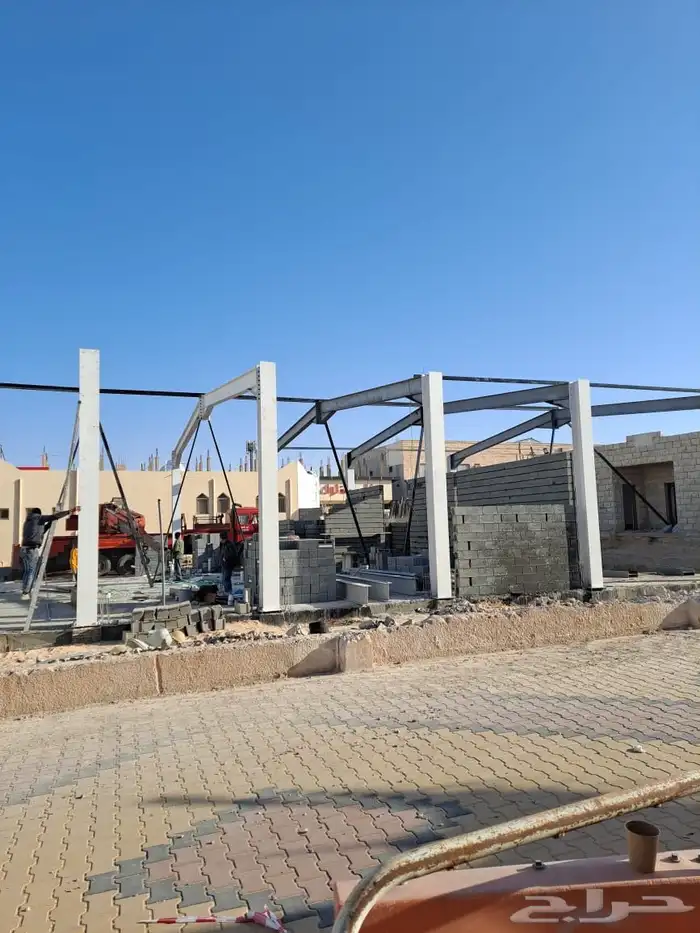 أعمال الحدادة الكريتال هناجر ومظلات وسواتر وتأسيس مصاعد 2