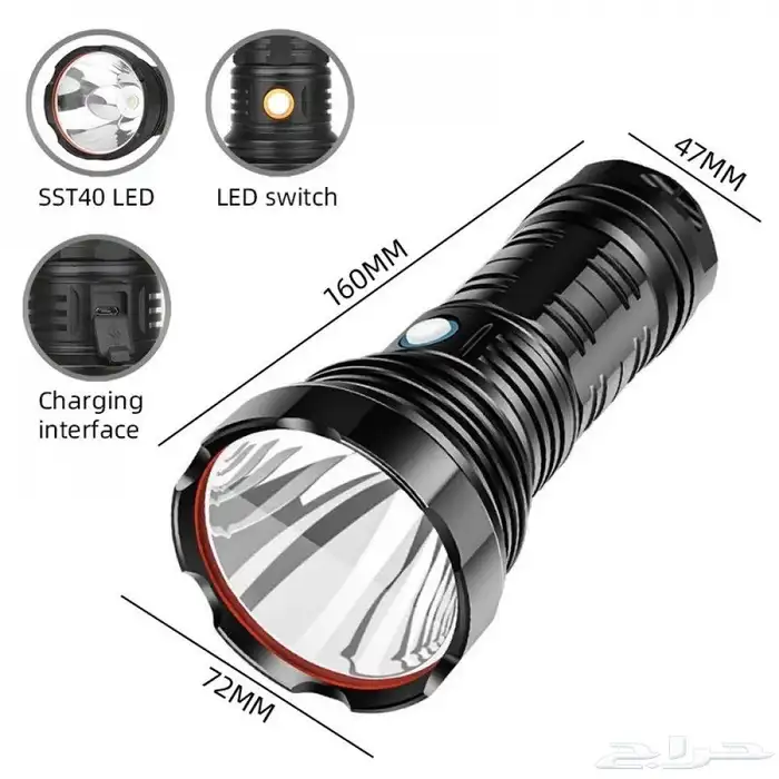 وصول كشافات الليد اليدوي والرأسي جودة واضاءة مميزة وتخفيض 11