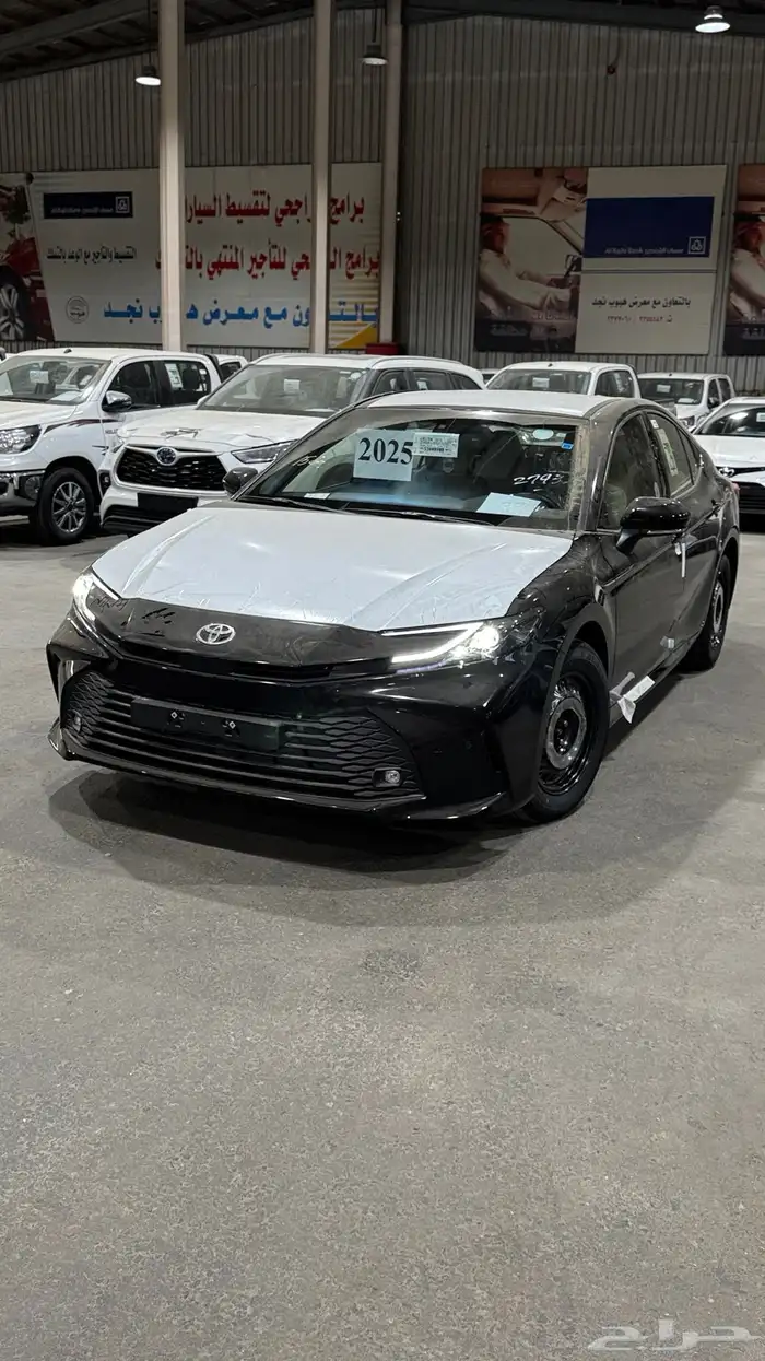 تويوتا كامري E موديل 2025 ستاندر طيس اصفار بطاقة 1