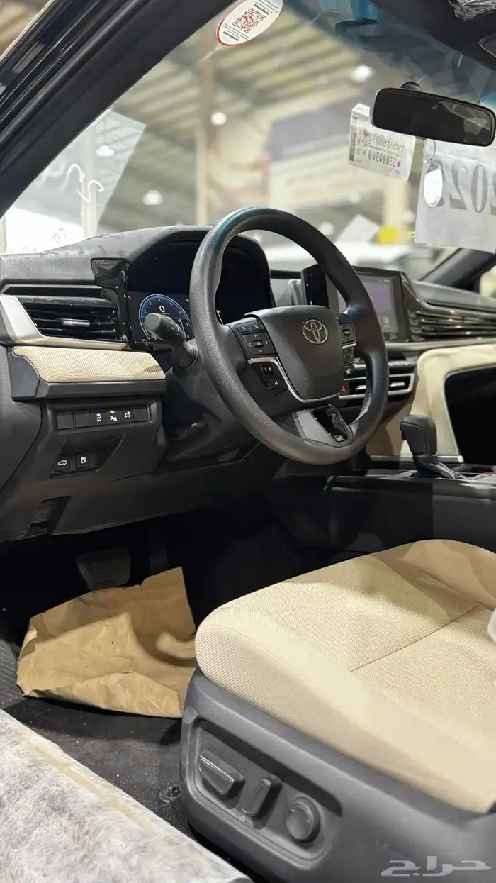 تويوتا كامري E موديل 2025 ستاندر طيس اصفار بطاقة 8