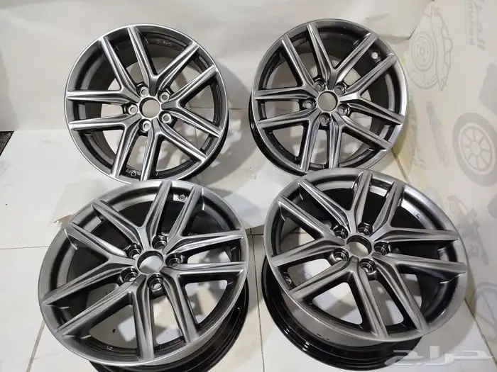 جنوط لكزس is مقاس 18 اصلي وكالة موديل 2017 2