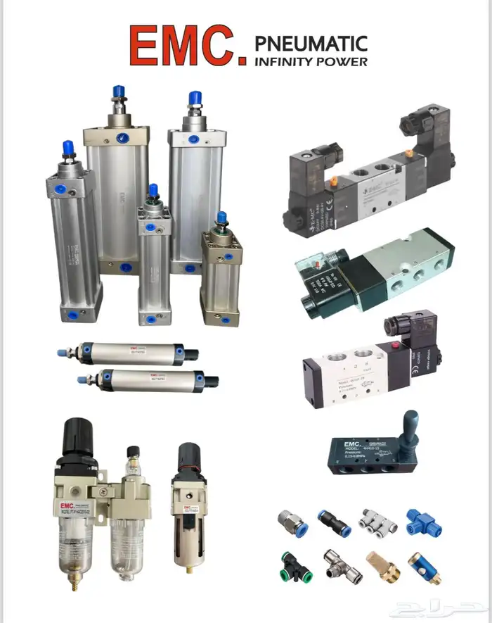 بساتم هواء وكنترولات هواء وقطع النيوماتيك pnuematic parts 2
