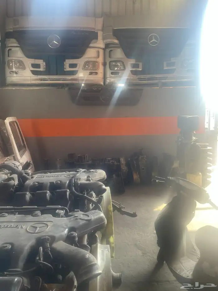 قطع غيار مارسيدس اكتروس ومان واتيكو جميع القطع عليها ضمان 9