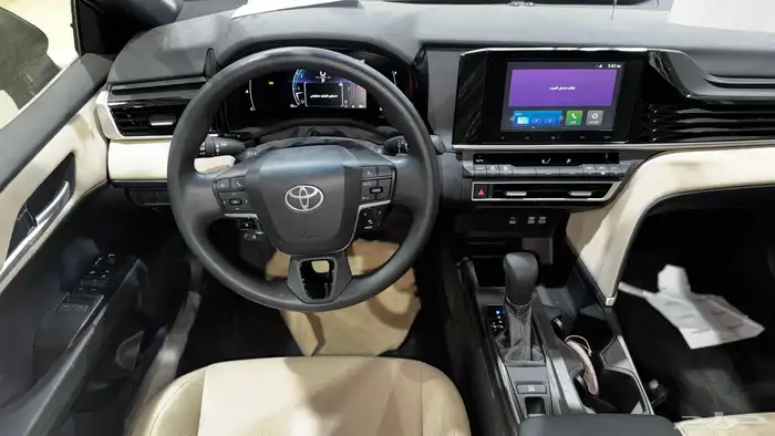 تويوتا كامري E موديل 2025 ستاندر طيس اصفار بطاقة 10