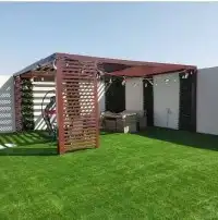 نعمل للجلسات الخارجيه البرجولات والمظلات للتواصل 0