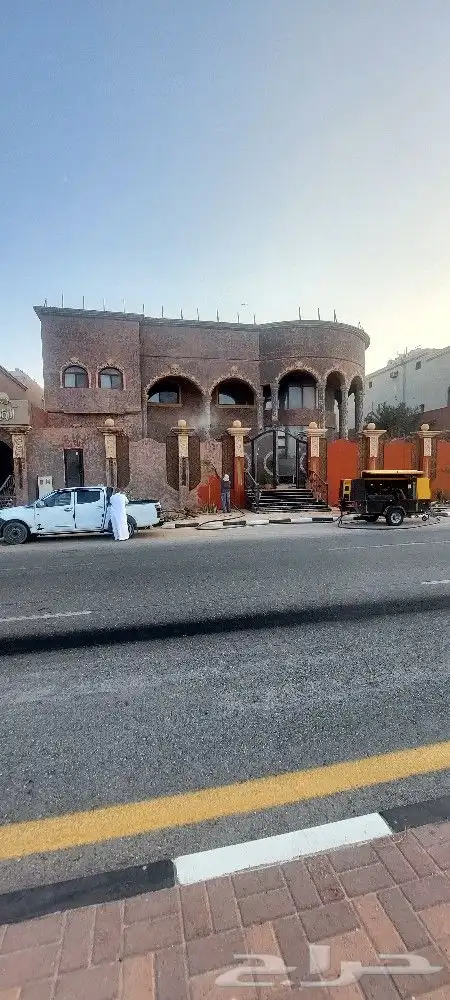 ازاله صبغ بالرمل 1