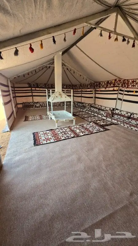 بيوت شعر ابيض خيام بيض تجهيز مخيمات 1