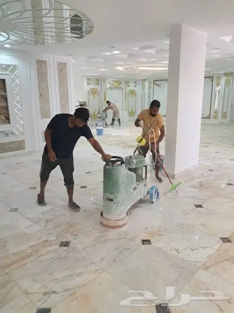جلي وتلميع جميع انواع الرخام والخزانات والخرسان 3