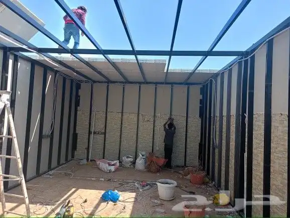 غرف ساندويش بانل ملاحق ساندويش ترميم وتشطيب 4