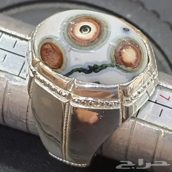 خاتم عقيق يماني داوودي 4