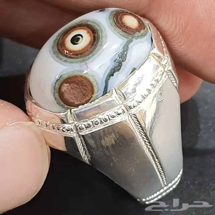 خاتم عقيق يماني داوودي 2