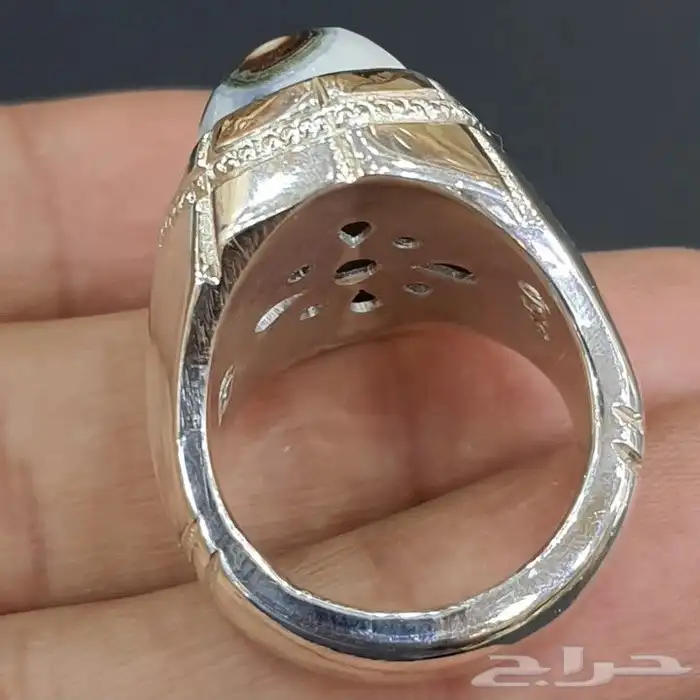 خاتم عقيق يماني داوودي 5