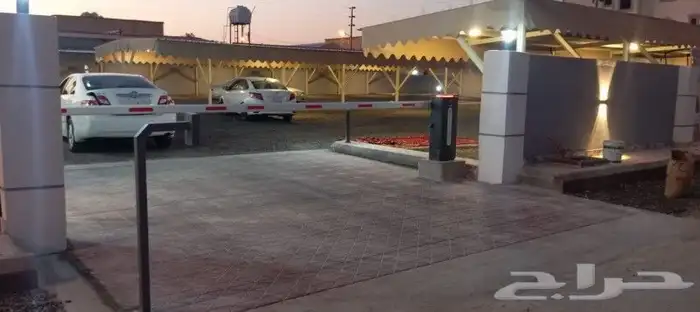 بوابة مواقف سيارات بوابة حاجز مواقف حاجزشوكي 0