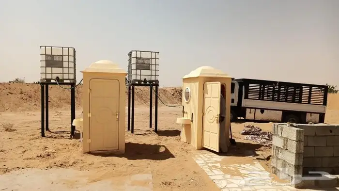 بيوت شعر تجهيز مخيمات بيوت شعر خيام حمامات فيبر 4