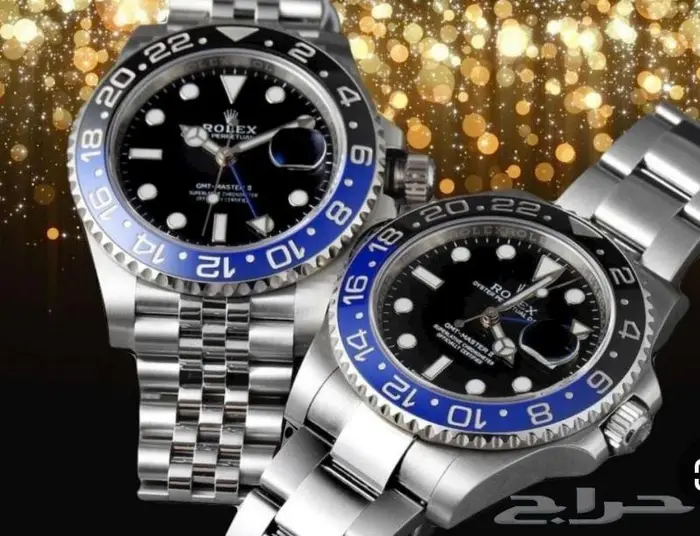 مجموعة كبيرة ساعات ماركة رؤؤلكس 50 شكل ساعة رجالي ربل استيل 45