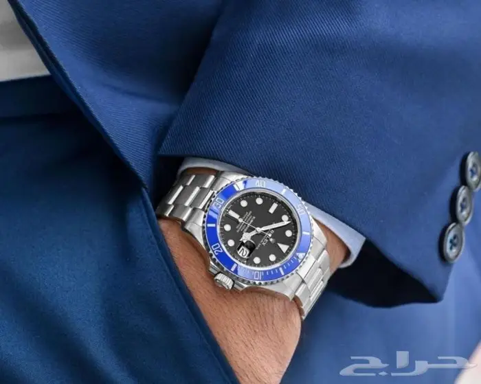 مجموعة كبيرة ساعات ماركة رؤؤلكس 50 شكل ساعة رجالي ربل استيل 40