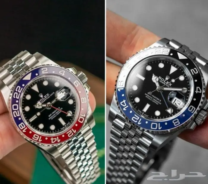 مجموعة كبيرة ساعات ماركة رؤؤلكس 50 شكل ساعة رجالي ربل استيل 48