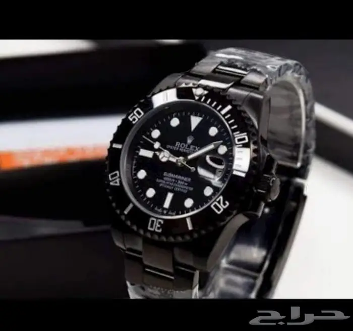 مجموعة كبيرة ساعات ماركة رؤؤلكس 50 شكل ساعة رجالي ربل استيل 42