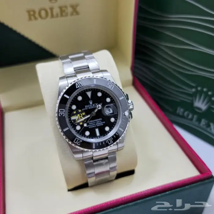 مجموعة كبيرة ساعات ماركة رؤؤلكس 50 شكل ساعة رجالي ربل استيل 25