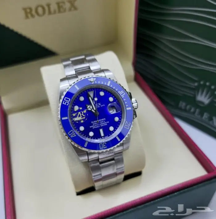 مجموعة كبيرة ساعات ماركة رؤؤلكس 50 شكل ساعة رجالي ربل استيل 27