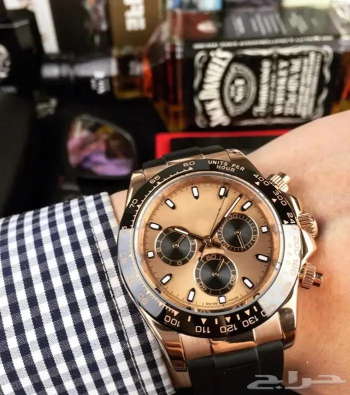 مجموعة كبيرة ساعات ماركة رؤؤلكس 50 شكل ساعة رجالي ربل استيل 19