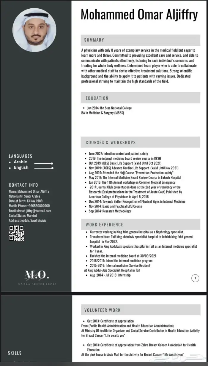 عمل cv احترافي سعر رمزي وتسليم سريع 1