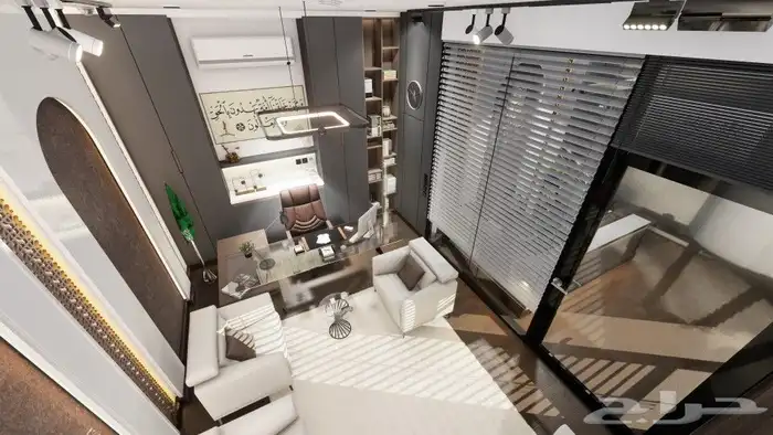 تصميم داخلي شركة محاماة 7